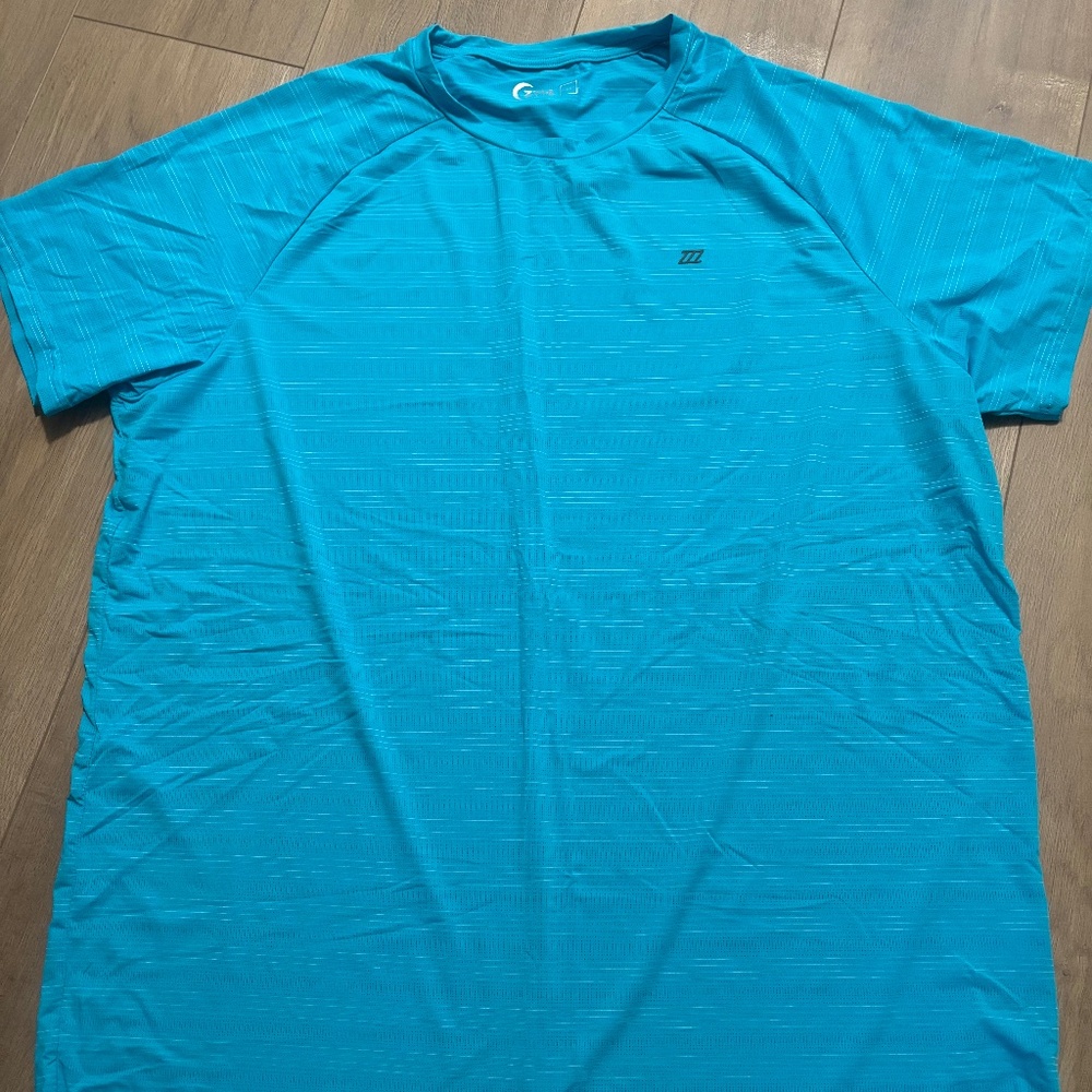 Men’s zyia teal  t shirt size xxxl